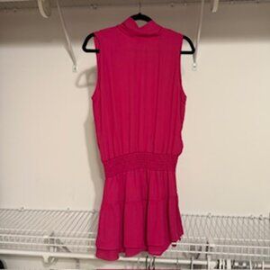 krisa hot pink dress
